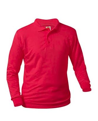 ASH Red Jersey Knit Shirt Longsleeve 