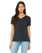 Bella + Canvas Ladies' Relaxed Triblend V-Neck T-Shirt - 6415-RE