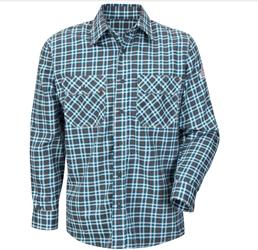 Bulwark Excel ComforTouch Plaid Uniform Shirt  