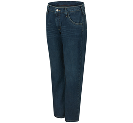 Bulwark Mens Straight Fit Jean with Stretch 