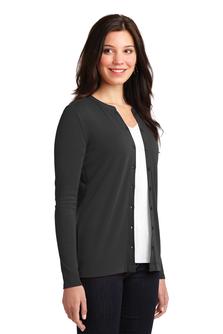 Ladies Concept Stretch Button Down Front Cardigan 