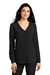 Ladies Long Sleeve Button-Front Blouse RE - LW700-RE