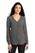 Ladies Long Sleeve Button-Front Blouse RE - LW700-RE