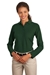 Ladies Long Sleeve Silk Touch Polo - L500LS-AGI