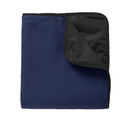 STM Port Authority Fleece and Poly Travel Blanket 